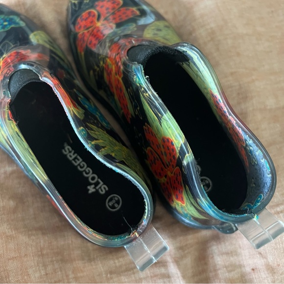 Sloggers Women's Rain & Garden Ankle Boots - Midsummer Black - Picture 2 of 7